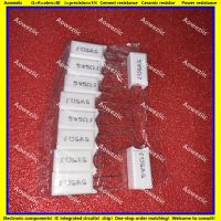 10Pcs RX27 5 Vertical Cement Resistance 5W 5 ohm 5R 5RJ 5W5RJ 5W5ohm Ceramic Resistance precision 5 Power resistance