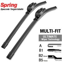 SPAZZOLA Multi-Fit ใบปัดน้ำฝน (2ชิ้น) VolksWagen Golf Scirocco Ultimate Wiper Blade Technology