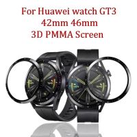 ┋☢ สําหรับ Huawei Watch Gt3 42 มม. / 46 มม. กรอบสร้อยข้อมือ Hd ฟิล์มกระจกใส / 3D Pmma ป้องกันหน้าจอ เคส สําหรับ Huawei Gt 3 นาฬิกา