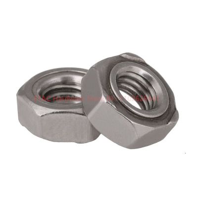 M3-M10 304 Stainless Steel Hexagon Hex Stud Spot Weld Nut No Solder Point Nut Metric Thread Nails Screws Fasteners