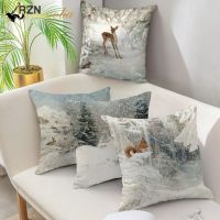 【CW】♗❅  Pattern Printed Throw Covers Cushion Cover Pillowcase