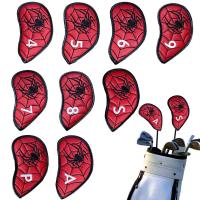 Driver Covers For Golf Clubs Funny Cartoon PU Leather Golf Covers Golf Accessories Hybrid Head Covers Set With Tags 4 5 6 7 8 9