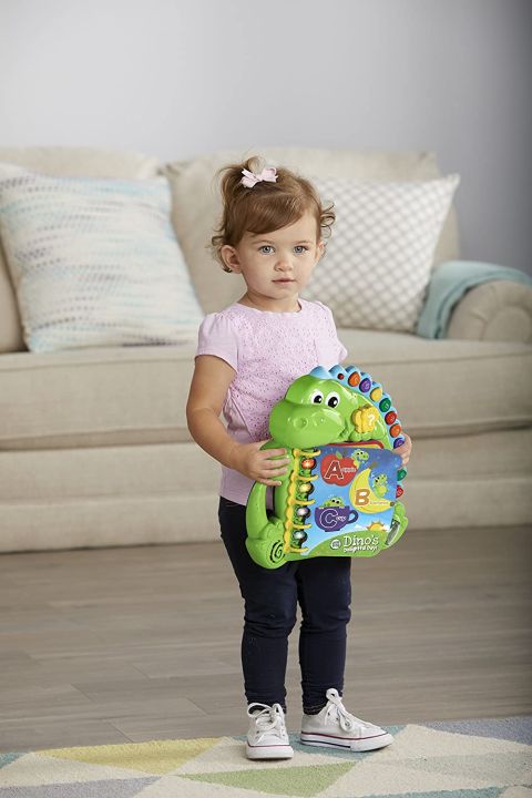 นำเข้า-หนังสือตัวอักษร-delightful-day-ของ-leapfrog-dino-สีเขียว-ราคา-1-350-บาท