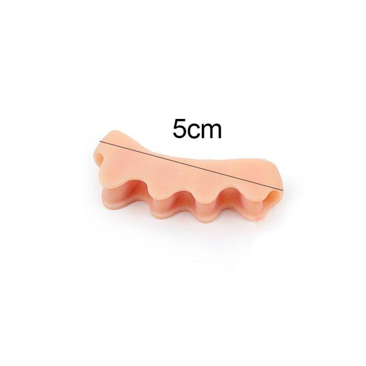 2pcs-5-holes-soft-silicone-gel-toe-separators-hallux-valgus-orthopedic-protector-thumb-corrector-spacers-bunion-relief-foot-care