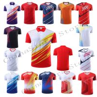 Tennis Shirts Men Women Kid, Girl Table Tennis Kit Uniforms , Polyester Badminton T Shirt , PingPong Clothes Team Game Jerseys