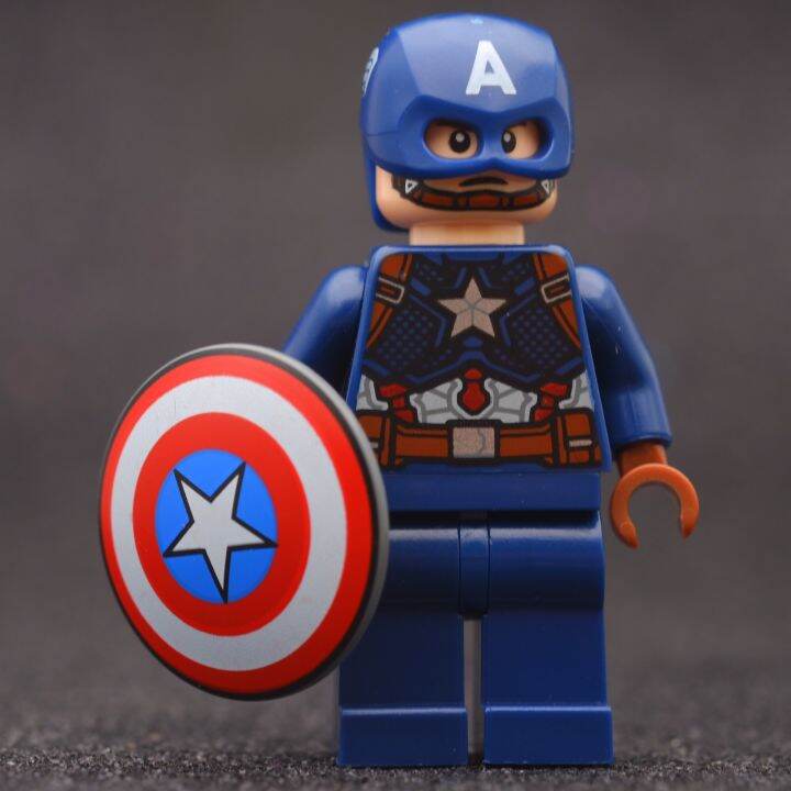 𝘗𝘓𝘖𝘠𝘉𝘙𝘐𝘊𝘒 LEGO® Minifigures Authentic เลโก้ของแท้ - Captain America ...