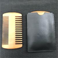 【CC】 1PC Wood Hair Comb Men Beard Anti-Static Brushing Tools