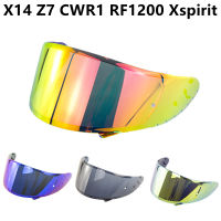 หมวกกันน็อค Visor สำหรับ SHOEI หมวกกันน็อครถจักรยานยนต์ X14 Z7 CWR1 RF1200 Xspirit NXR หมวกกันน็อคเลนส์กระจกรถจักรยานยนต์หมวกกันน็อคอุปกรณ์เสริม