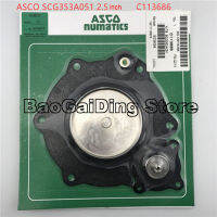 2.5 "Inci ASCO SCG353A051 Sudut Kanan Elektromagnet วาล์วชีพจร Diafragma C113686