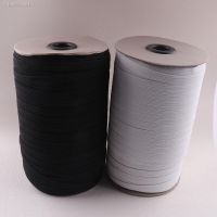 ۩ 8mm High Quality Flat elastic band sewing black/white Sewing Garment Accessories Fabric for underware pajamas ties trim DIY