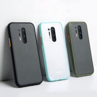 A2ZSHOP Samsung Galaxy J8, Samsung Galaxy A6 Plus (จัดส่งจากประเทศไทย) Frosted อะคริลิคสัมผัสนุ่มโปร่งใสเคสโทรศัพท์ป้องกัน Samsung Galaxy S8+ Plus ฝาหลัง