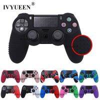 IVYUEEN เคสสำหรับ Sony เคสซิลิโคนแบบบางกันลื่น19สี,Playstation Dualshock 4 PS4 DS4โปรตัวควบคุมที่บางและด้ามจับ