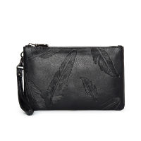 Oversized Clutch Bag Purse Men Large PU Leather Evening Wristlet Handbag