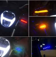 LED turn signal motorcycle signal light flashing flashing indicator bendable tail stop signal for Ducati Corse Diavel Monster