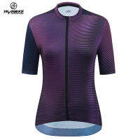 YKYWBIKE YJZ278W เสื้อปั่นจักรยาน หญิง ฤดูร้อน บาง แขนสั้น เสื้อผ้าจักรยาน cycling jersey