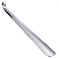 1pcs 42cm Stainless Steel Shoe Horns Easy Handle Shoe Horn Spoon Shoehorn Metal Shoe Extractor Shoe Remover Lifter Pull Tool Shoes Accessories