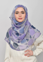 ฮิญาบ BOKITTA รุ่น Voila Maxi - URJUWAN (สีม่วง) - Instant hijab