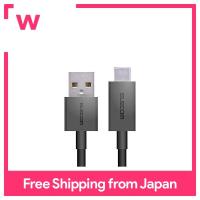 ELECOM USB TYPE C cable type C (USB A to USB C) 3A output for super quick charging USB 2.0 compliant product 1.2m black MPA-FACCL12BK