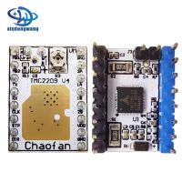 โมดูลสเต็ปสติ๊กมอเตอร์สเต็ปพร้อมฮีทซิงค์ TMC2209เงียบมากสำหรับชิ้นส่วนเมนบอร์ดไฟฟ้าสำหรับพิมพ์3D