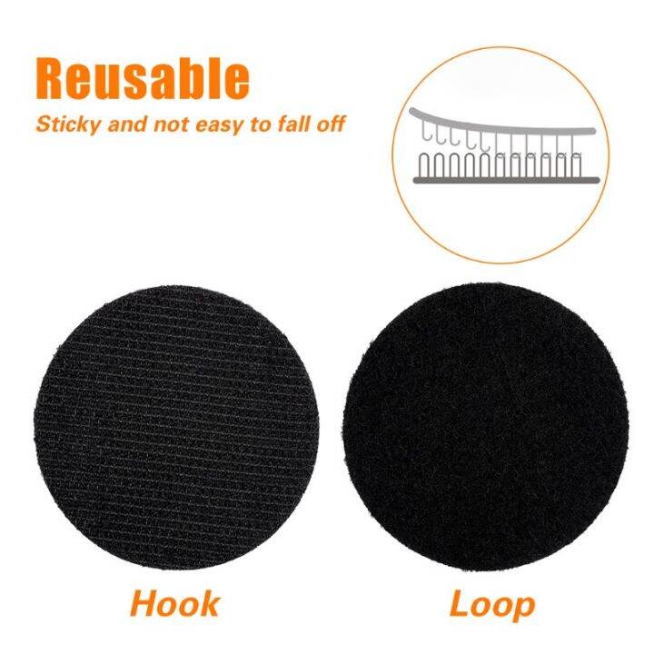 5cm-strong-self-adhesive-fastener-dots-stickers-nylon-hooks-bed-sheet-sofa-mat-carpet-anti-slip-mat-pads-adhesive-velcro-tape-adhesives-tape