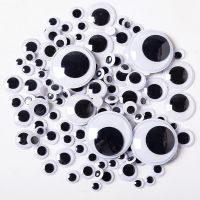 730Pcs/Box Self-Adhesive Wiggly Googly Movable Cartoon Dolls Eyeball Children Accessories