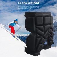 【CW】 L/M Kids Ski Short Hip Butt Padded Skateboard Shorts Drop Resistance Knee Guard