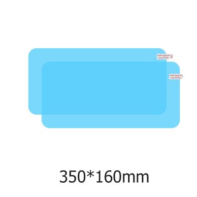 ฟิล์มกันฝนติดกระจกมองหลังรถบรรทุก1คู่กันน้ำกันหมอกสติ๊กเกอร์ติดกระจกรถยนต์อุปกรณ์เสริมสติกเกอร์รถยนต์แบบใส