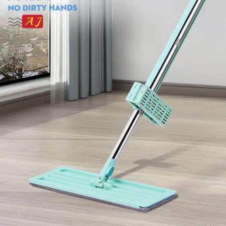 Self Squeezed Flat Mop Smart Mop Self Squeeze 360 With Spinner Multi ...