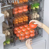 LOYALISTS Hộp Sắp Xếp Tủ Lạnh Ngăn Kéo Hộp Đựng Đồ Hộp Đựng Tủ Lạnh Xếp