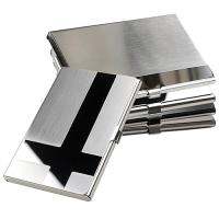 Stainless Steel Case Pocket durable  Box Business ID Credit Card Holder Cover Card Holders