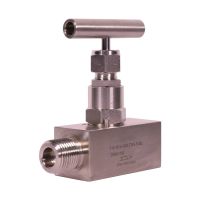 【hot】◎▪  laboratory needle valve NPT 1/2  male female thread stainless steel 316 high pressure shut off