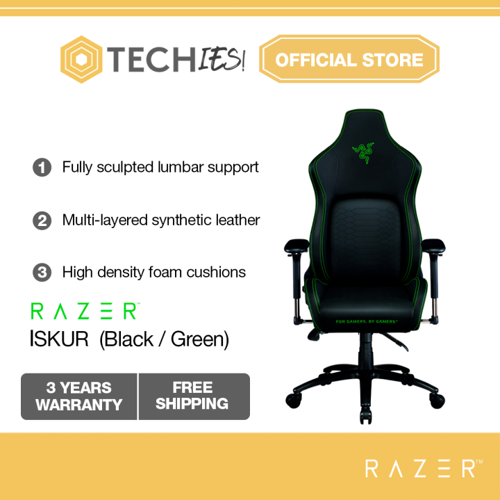 Razer Iskur - Gaming Chair With Built-in Lumbar Support | Lazada