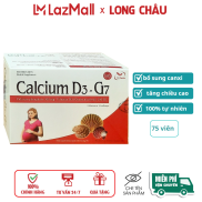 Viên uống CALCIUM D3 - G7 bổ sung canxi