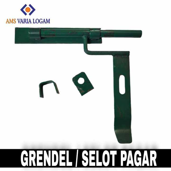 grendel pagar / selot besi / pagar besi | Lazada Indonesia