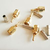 ✐☋₪ 5Pcs SMA male plug window crimp RG174 RG316 LMR100 cable straight Connector