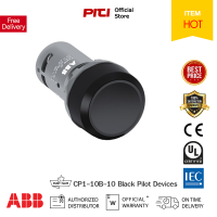 ABB CP1-10B-10 สวิตซ์ปุ่มกด หัวเรียบ กดแล้วเด้งกลับ Pushbuttons Switch (1NO) Black Pilot Devices Compact ABB ต้องที่ PITIGROUP