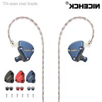 【หูฟัง】 NICEHCK NX7 MK3 IEM 7 Driver Units HIFI Earphone Upgraded 4BA Dual CNT Dynamic Piezoelectric Hybrid Replaceable Facepanel