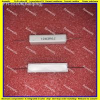 10Pcs RX27 Horizontal cement resistor 10W 3.6 ohm 3.6 RJ 10W3R6J 10W3.6RJ ohm Ceramic Resistance precision 5 Power resistance