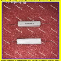 10Pcs RX27 Horizontal cement resistor 10W 3.6 ohm 3.6 RJ 10W3R6J 10W3.6RJ ohm Ceramic Resistance precision 5 Power resistance