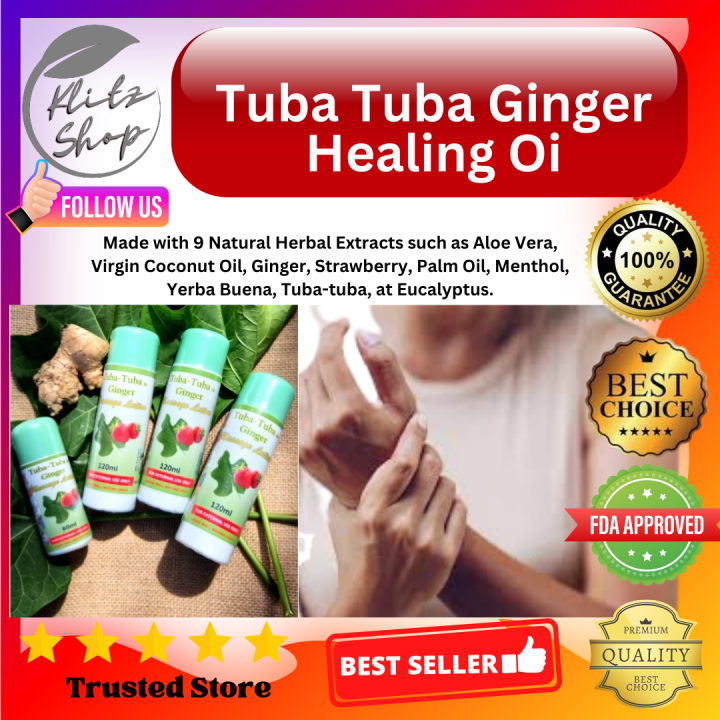 TUBA TUBA HEALING OIL 120ML AT 60ML ⭕MABISANG GAMOT SA MGA SUMUSUNOD⭕ 📌
