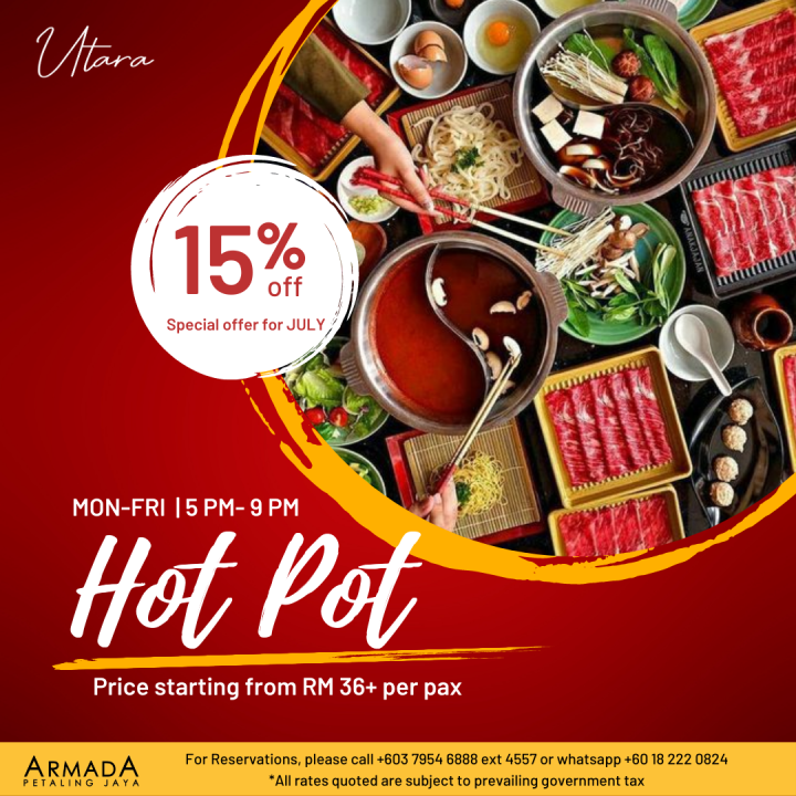 Hot Pot Set Hotel Armada Petaling Jaya Lazada