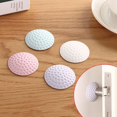 【LZ】 Door Stopper 3Pcs Door Close Protection Pad Silicon Soft Door Cushion Rubber Silicone Mute Stickers Hardware Bumper Wall Mat