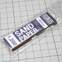 RADITZ RS SANDPAPER #1200 กระดาษทรายขัดแห้ง ทรายขาว ความละเอียด 1200