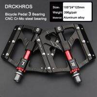 3 Bearings Bike Pedal CNC Aluminum Alloy Ultralight Anti-slip CNC BMX MTB Bicycle Pedal bicicleta Utral Sealed accessories