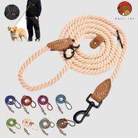 【CW】 function high quality pet dog traction polyester adjustable training with collar one piece