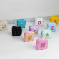 【cw】Size S Mini Embroidery Patch Personalize Toiletry Pouch Waterproof Women Storage Nylon Travel Makeup Bag Organizer Special Offer ！