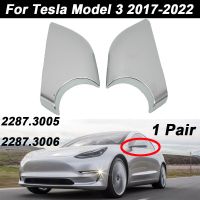 1 Pair 2287.3006 2287.3005 For Tesla Model 3 2017-22 Chrome or Black Left Right Door Wing Mirror Cover Lower Holder Brand New