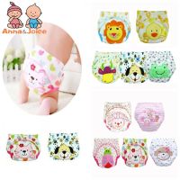 4Pc/Lot  Baby Diapers Children Reusable Underwear Breathable Cover Cotton Training Pants Can Tracked