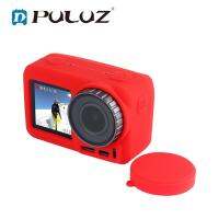 【Best value for money】 PULUZ เคสซิลิโคนพร้อมฝาครอบเลนส์สำหรับ Osmo Action