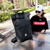 ✔ Logo Clover Backpack Travel Backpack Men and Women Backpack Rhombus Backpack Dual-purpose Bag Diamond Large Capacity